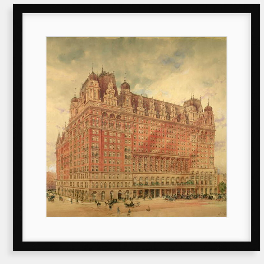 The Waldorf Astoria Hotel, 1896 by Hughson Frederick Hawley