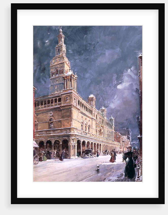 Madison Square Garden, New York, 1895 by William Louis Jnr. Sonntag