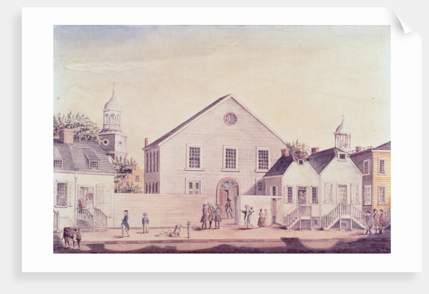 The First Methodist Episcopal Church in America, 1868 by Joseph B. Smith