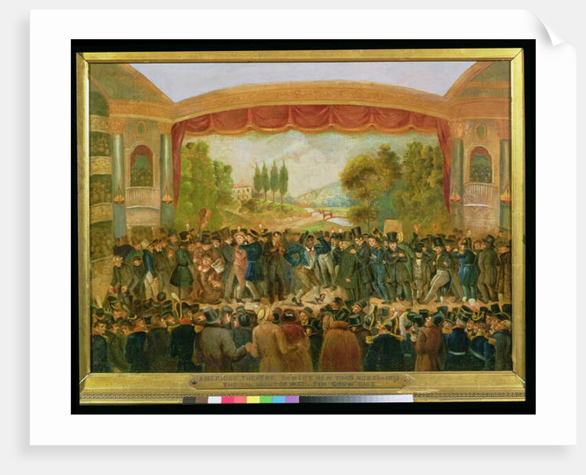 American theatre, Bowery, New York, depicting the 57th night of Mr T.D. Jim Crow Rice November 25th, 1833 by American School