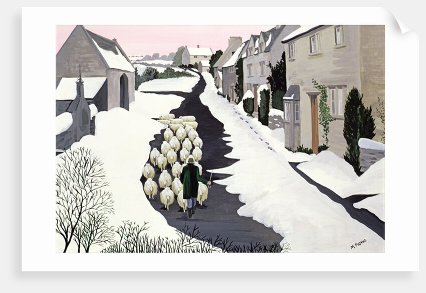 Whittington in Winter by Maggie Rowe
