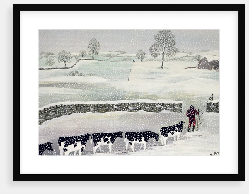 Cotswold: Winter Scene by Maggie Rowe