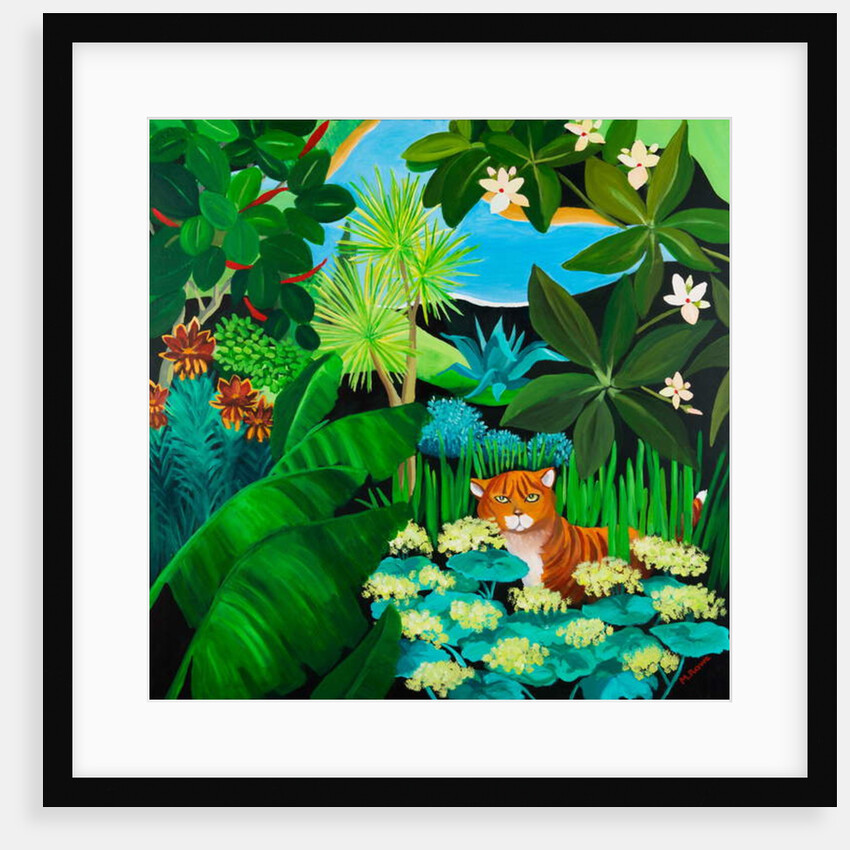 Puss in Jungle, 2013 by Maggie Rowe