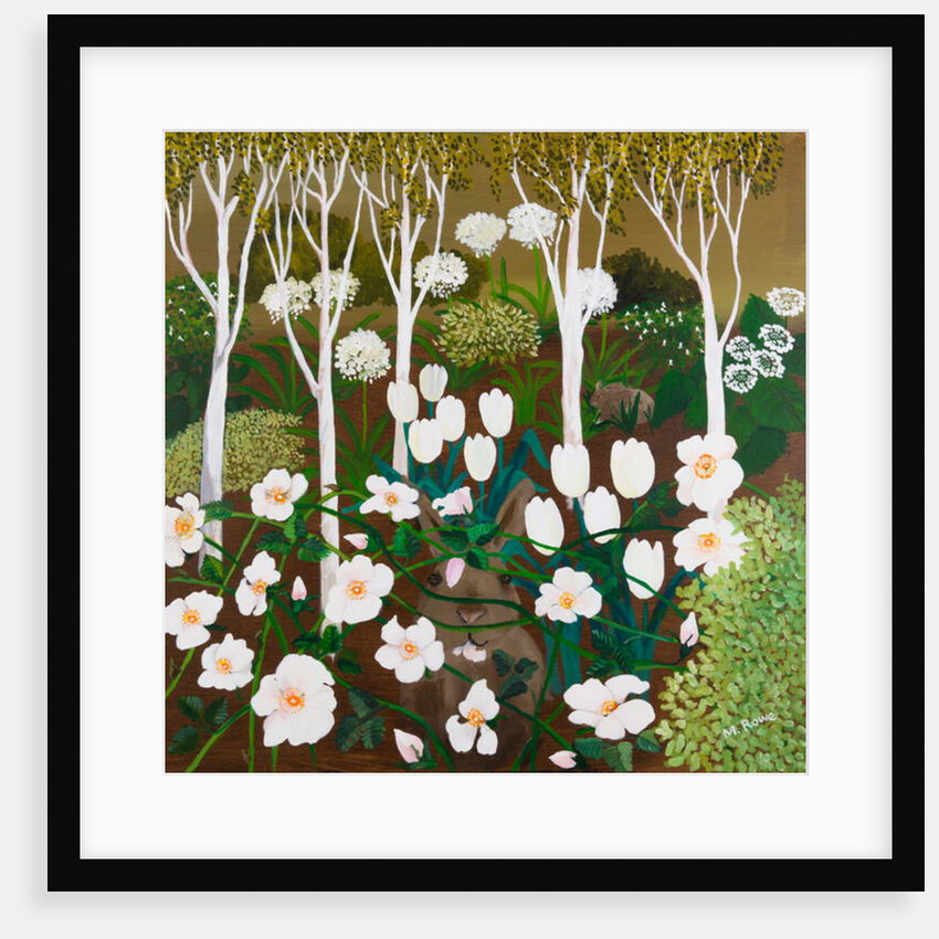 White Garden, 2013 by Maggie Rowe