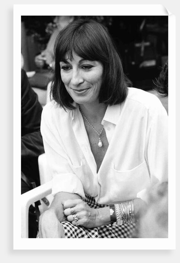 Anjelica Houston, 1975 by Maria Mulas