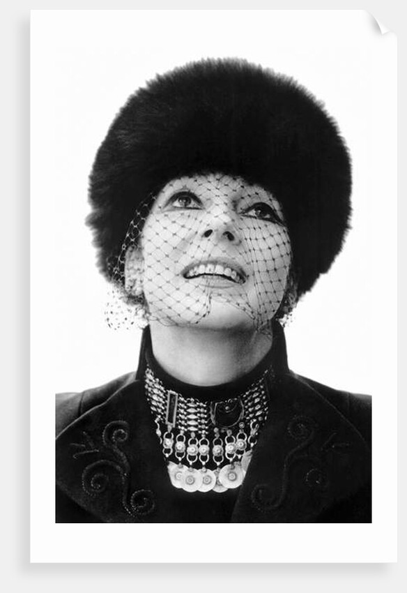 Valentina Cortese, Milan, Italy, 1975 by Maria Mulas