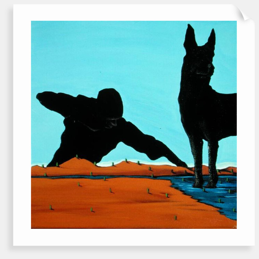 Mr. Logan's Serach for Shadow, 1999 by Marjorie Weiss