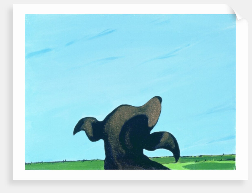 Bronze Profile #2, 1997 by Marjorie Weiss