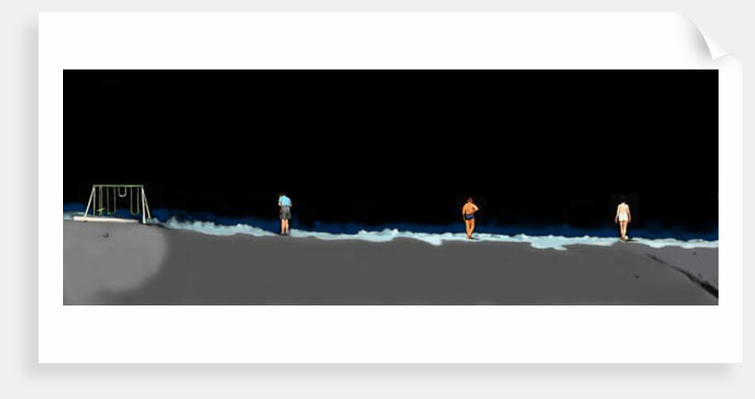 Night Lives Scene 7, 2016 by Marjorie Weiss