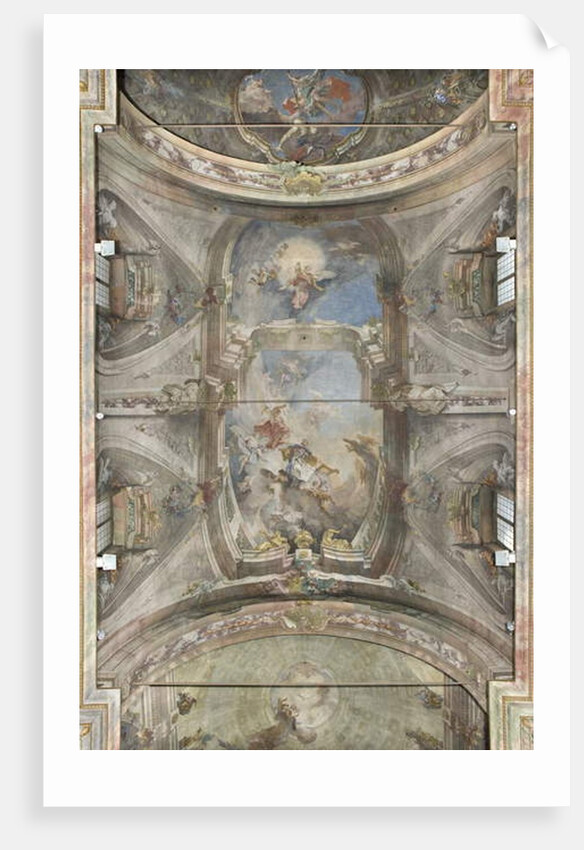 Ceiling of the nave by Mattia Bortoloni