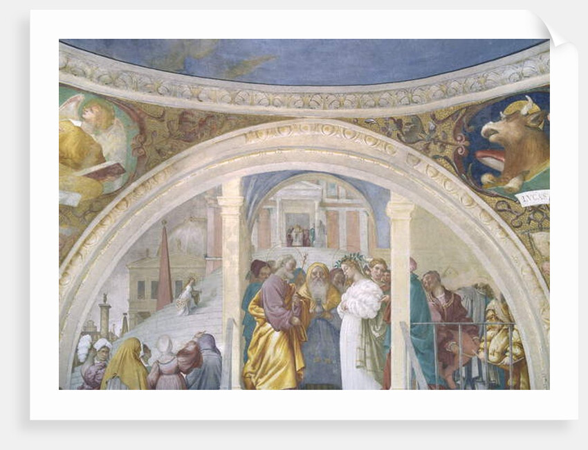 Marriage of the Virgin, 1525 by Lorenzo Lotto