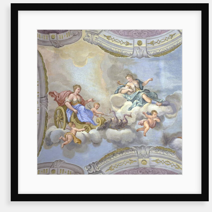 Juno riding a chariot, c.1760 by Bernardino and Galliari Fabrizio Galliari