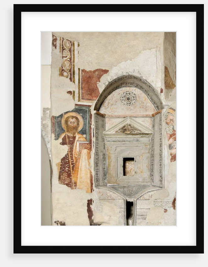 Niche with Tabernacle and Apostles by Italian School