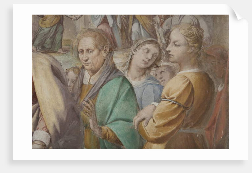 Detail from The Marriage of the Virgin Mary, 1634 by Isidoro Bianchi