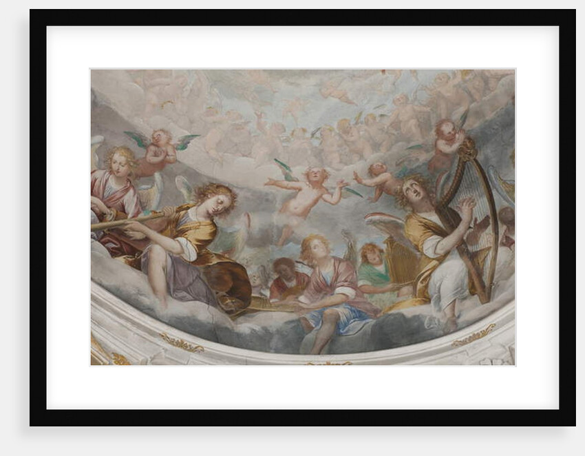 Angels, musician angels and puttos by Isidoro Bianchi