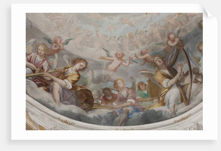 Angels, musician angels and puttos by Isidoro Bianchi