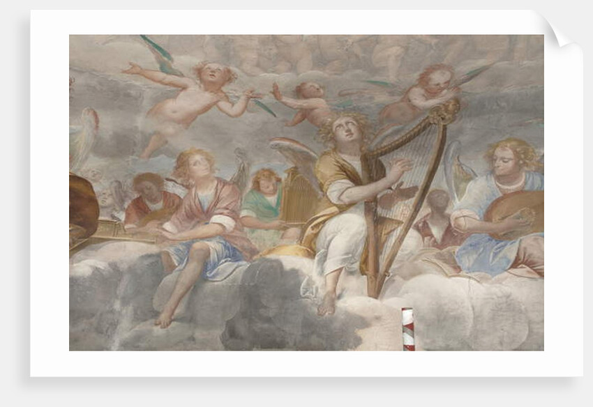 Angels, musician angels and puttos by Isidoro Bianchi