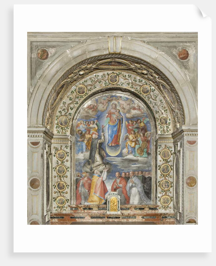 Our Lady of the Rosary, c.1615 by Giovanni Battista II Maganza