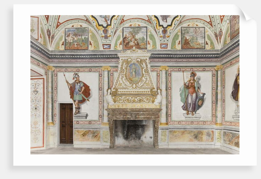 Room of Jupiter and Mercury: Mars and Minerva by Italian School