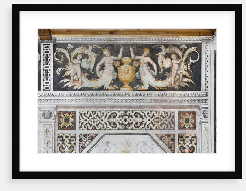 Carducci Room, detail by Italian School