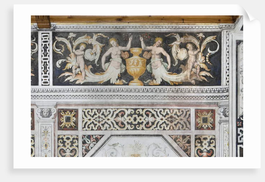 Carducci Room, detail by Italian School