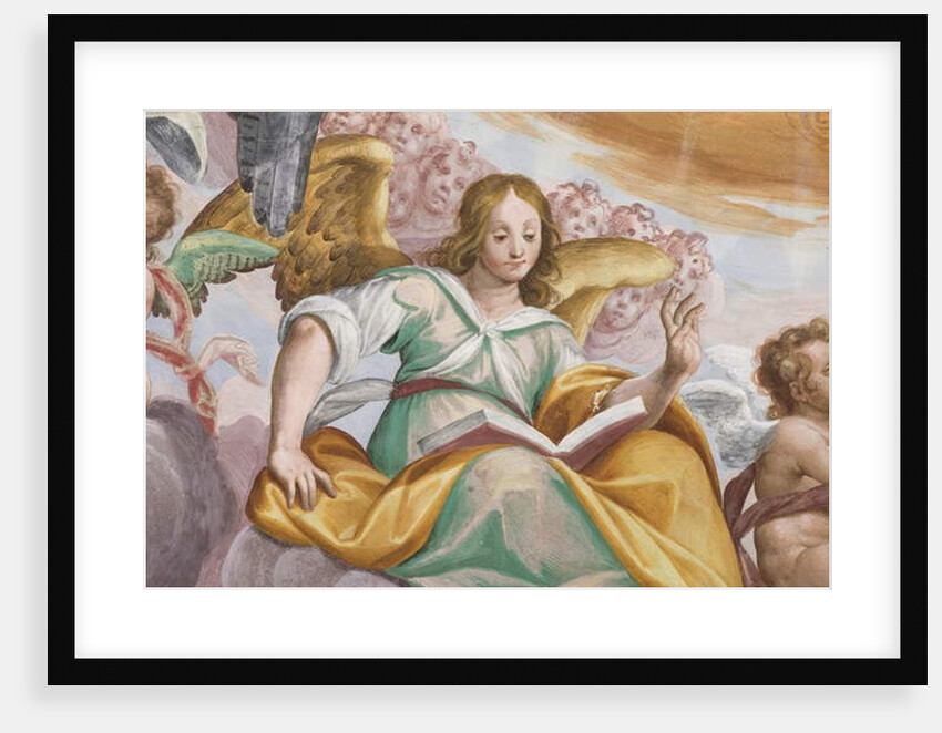 Angel and putti by Giovanni Mauro della Rovere