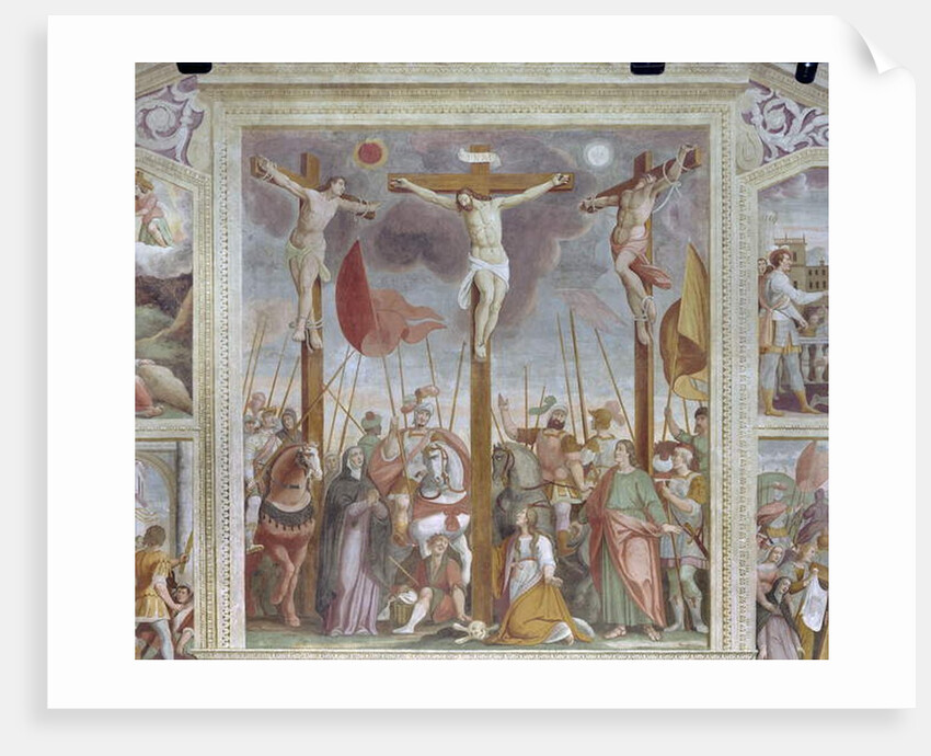 Crucifixion by Pietro Baschenis