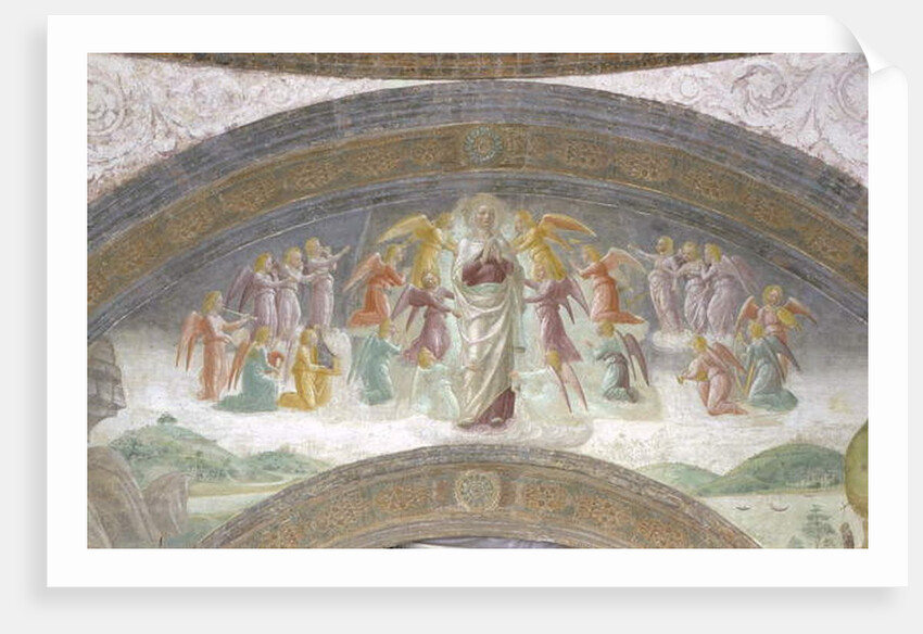 Virgin Mary and musician angles, 1462-68 by Vincenzo Foppa