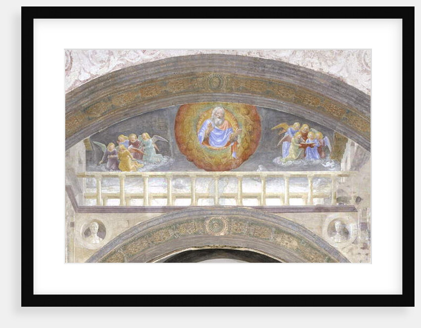 God and cherubs, 1462-68 by Vincenzo Foppa