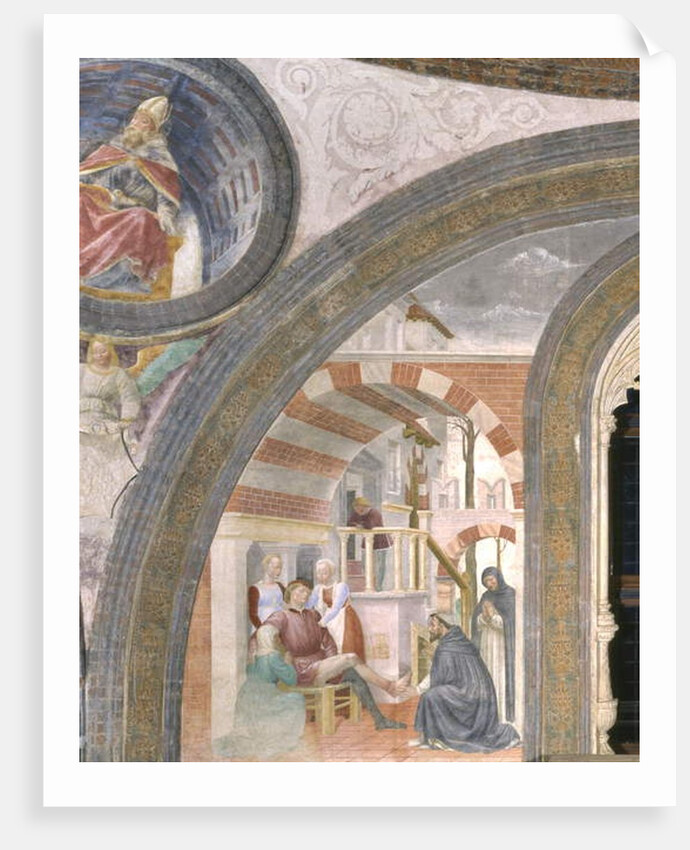 The miracle of the foot, 1462-68 by Vincenzo Foppa