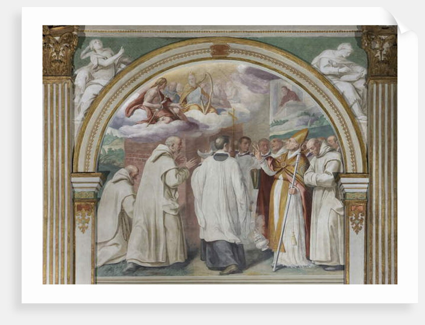 Saint Hugh founder of the first Carthusian monastery, 1629 by Daniele Crespi