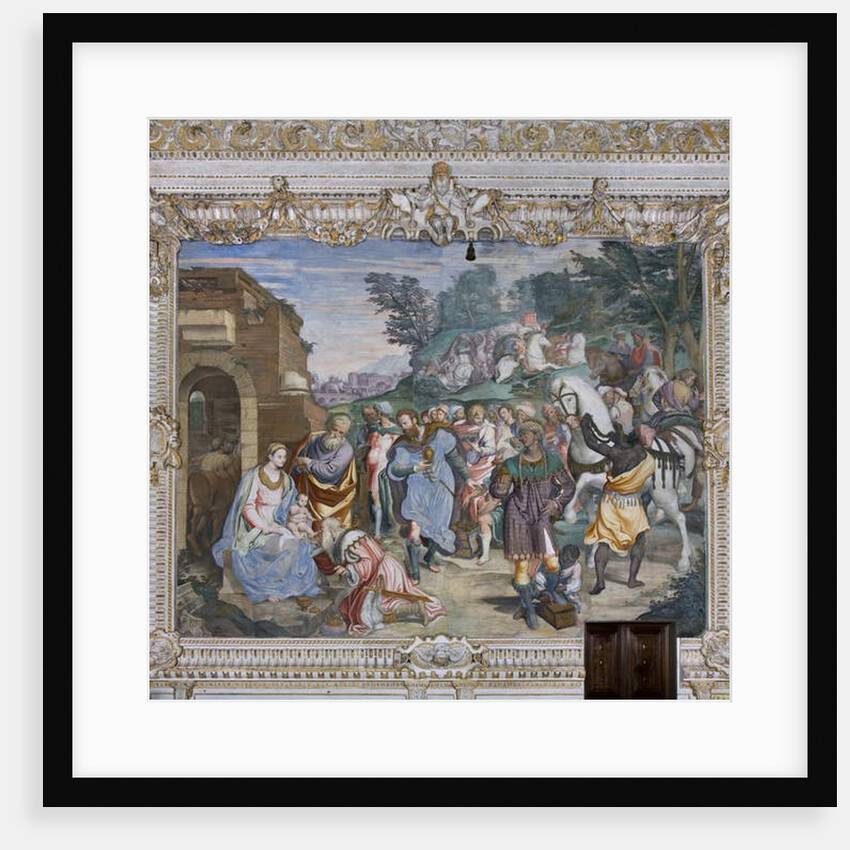 The Adoration of the Magi, Presbitery, 1578-82 by Simone Veneziano Peterzano