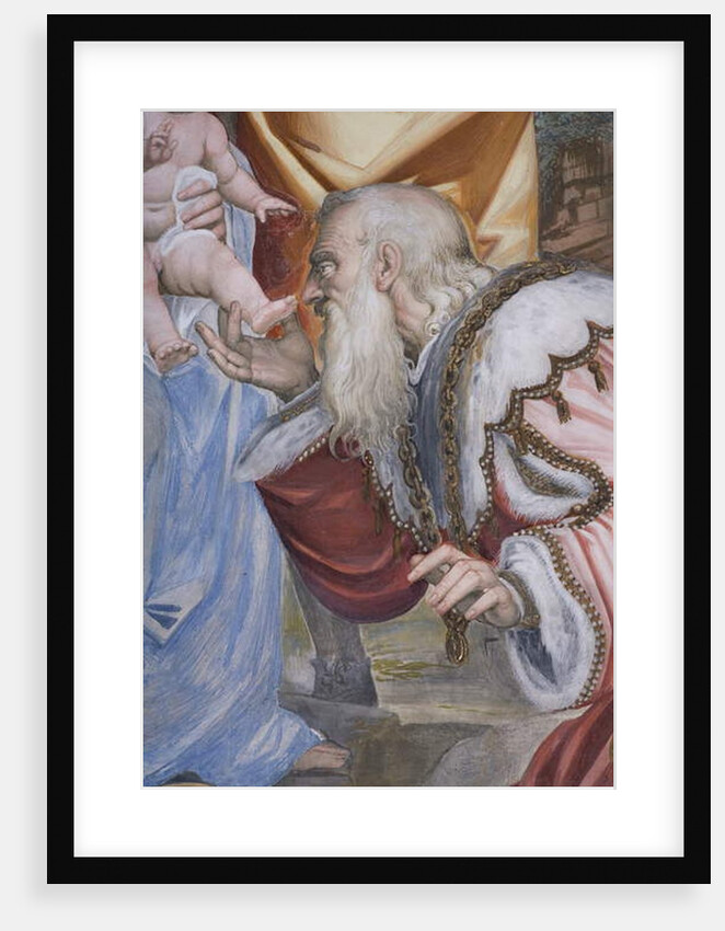 The Adoration of the Magi, Presbitery, 1578-82 by Simone Veneziano Peterzano
