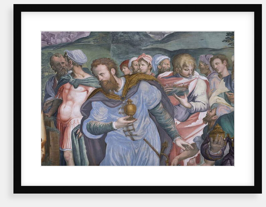 The Adoration of the Magi, Presbitery, 1578-82 by Simone Veneziano Peterzano