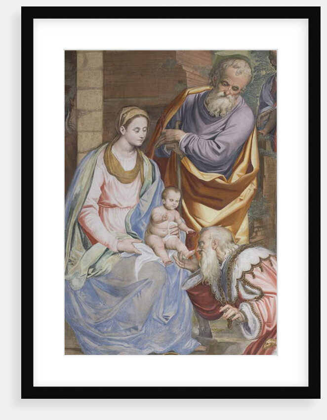 The Adoration of the Magi, Presbitery, 1578-82 by Simone Veneziano Peterzano