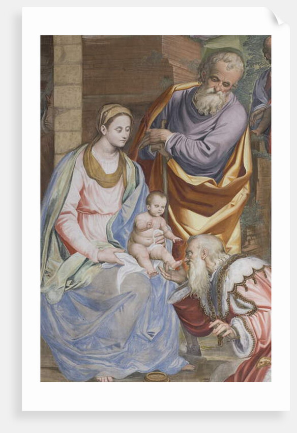 The Adoration of the Magi, Presbitery, 1578-82 by Simone Veneziano Peterzano