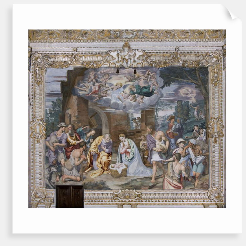 Adoration of the Shepherds, 1578-82 by Simone Veneziano Peterzano