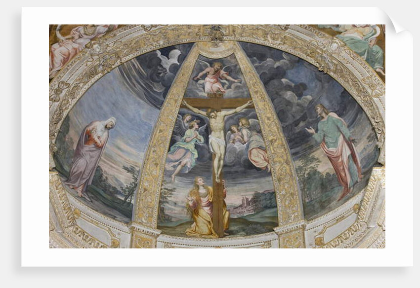 Crucifixion, 1578-82 by Simone Veneziano Peterzano