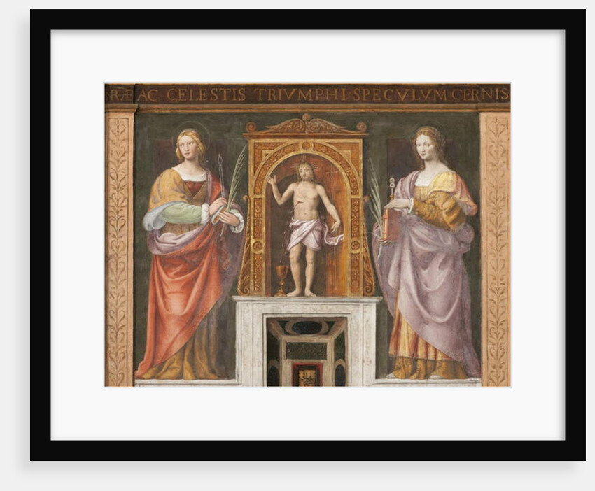 Saint Apollonia and Saint Lucy, c.1522-25 by Bernardino Luini