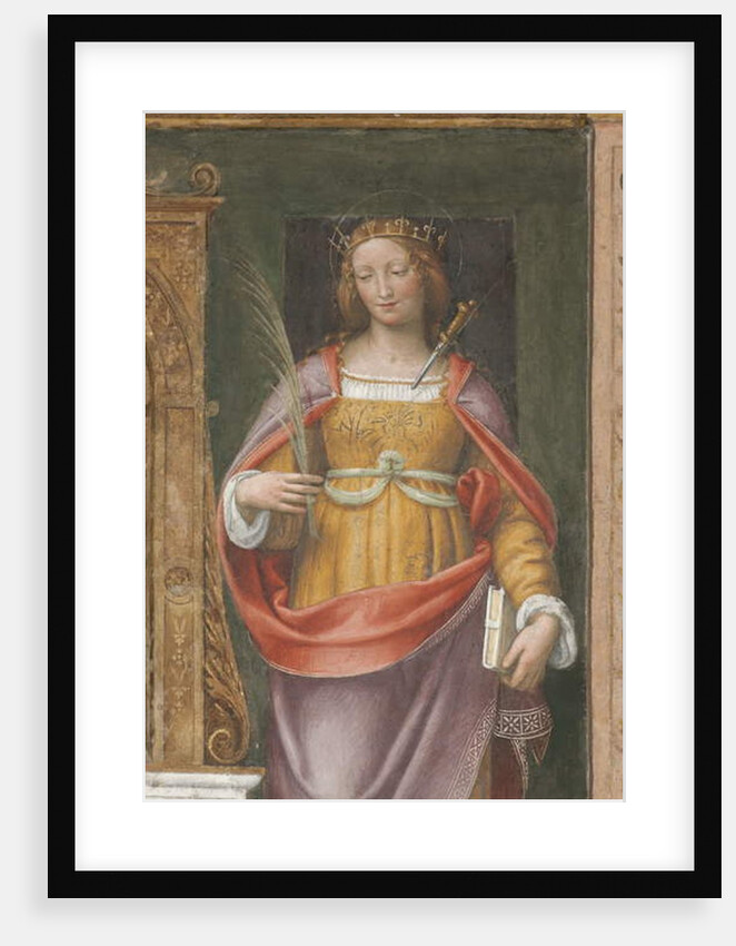 Saint Justina by Bernardino Luini