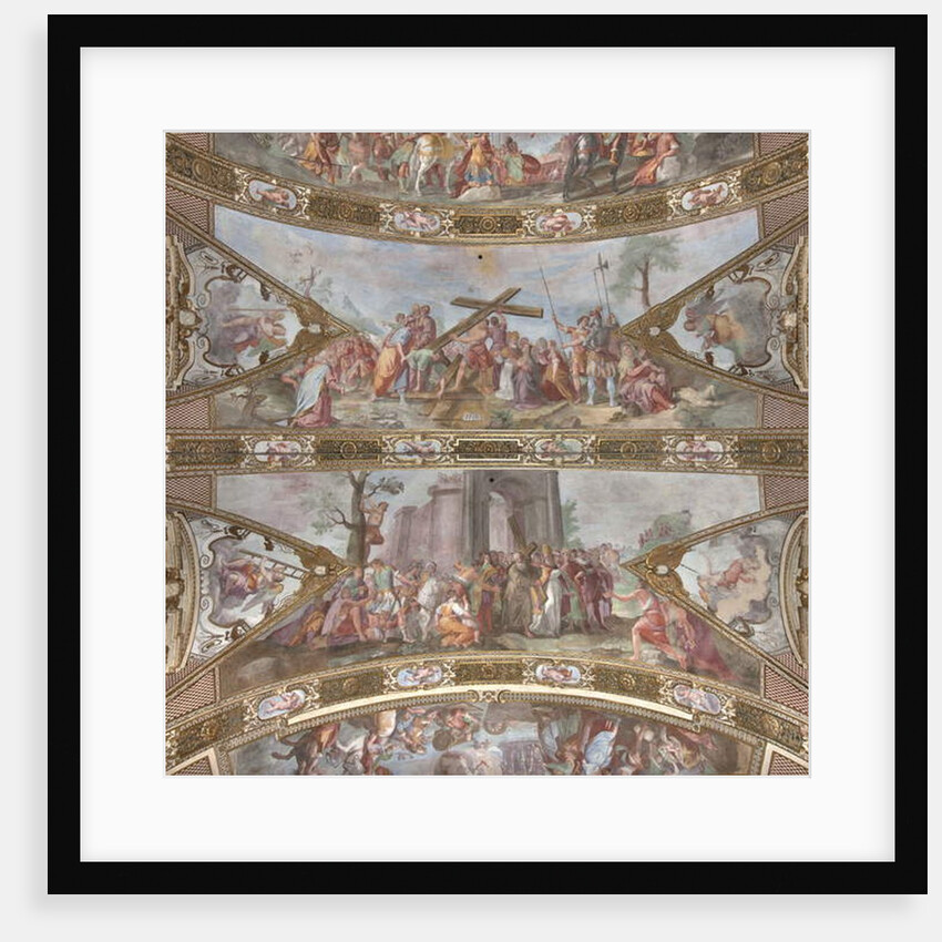 Stories of the Holy Cross, 1631-32 by Giovanni Battista Carlone