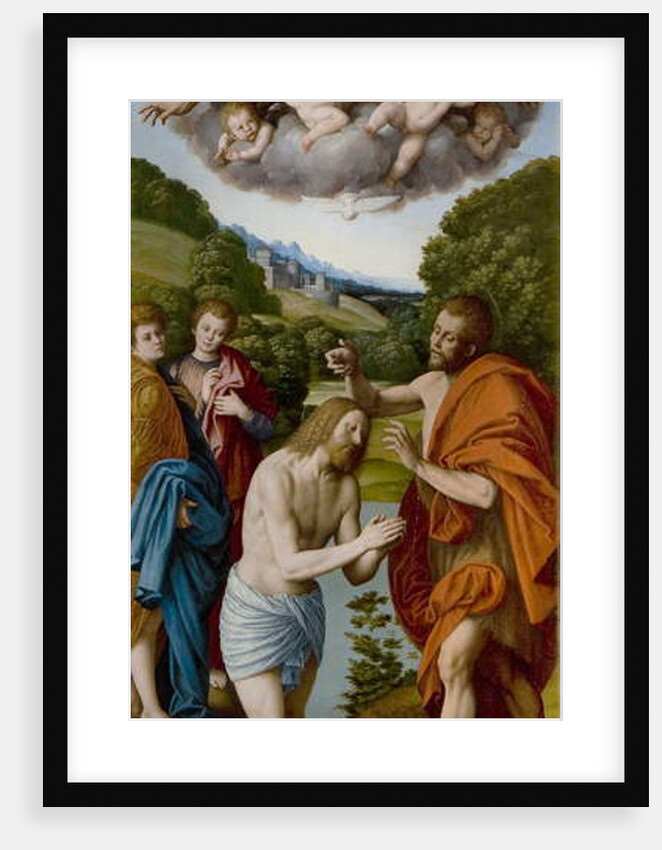 Baptism of Christ, 1540 by Gaudenzio Ferrari