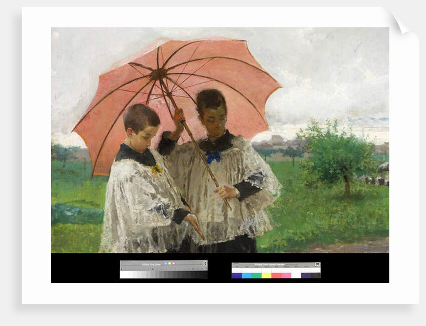 The Return from the Festival, 1880 by Mose Bianchi