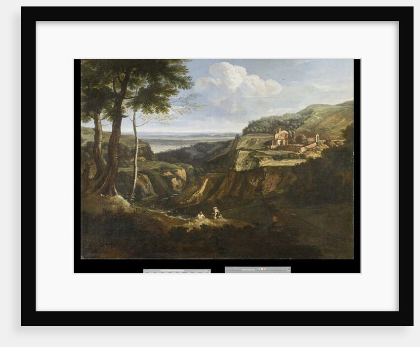 View of the Camaldoli Monastery near Frascati, 1670-75 by Gaspard Poussin Dughet