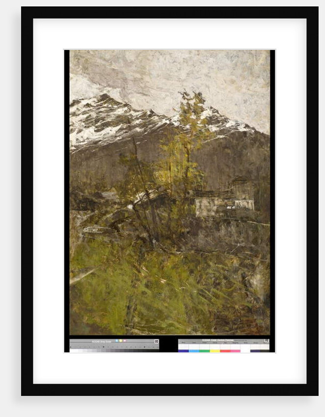 First Snow or Landscape, 1889 by Francesco Filippini