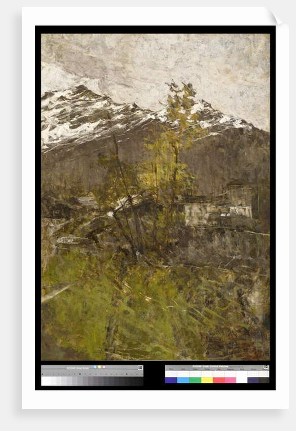 First Snow or Landscape, 1889 by Francesco Filippini