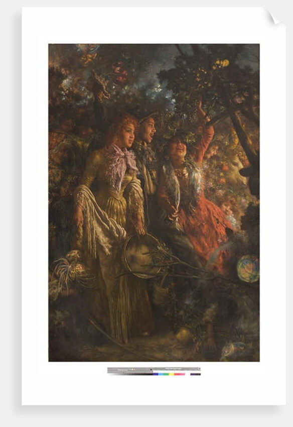 Festival at Piedigrotta, 1895 by Vincenzo Migliaro