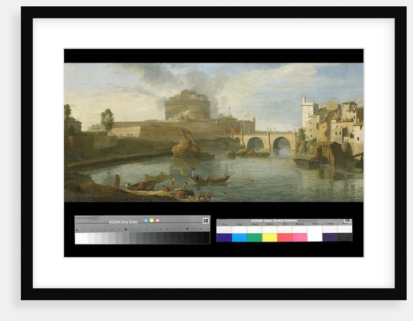 View of Castel Sant'Angelo, 1700-15 by Netherlandish School