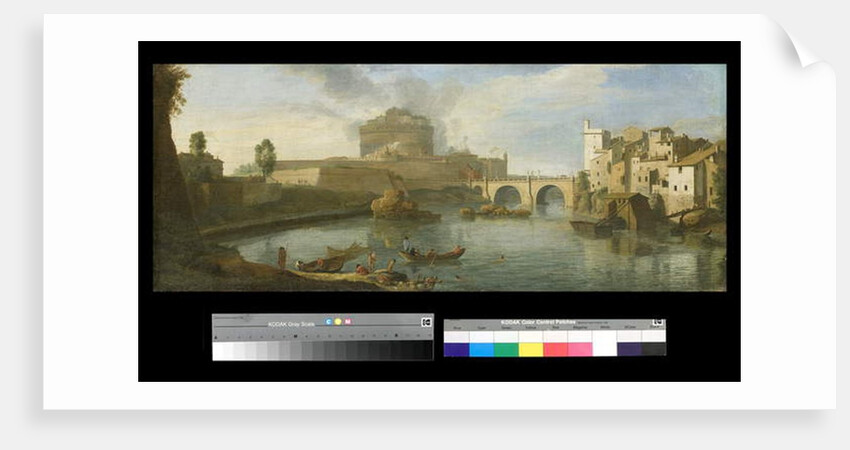 View of Castel Sant'Angelo, 1700-15 by Netherlandish School
