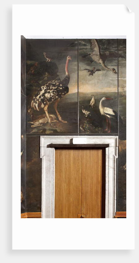 Animals, Myth of Orpheus, detail by Italian School